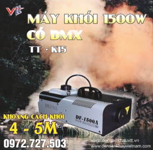 Máy khói 1500W có DMX