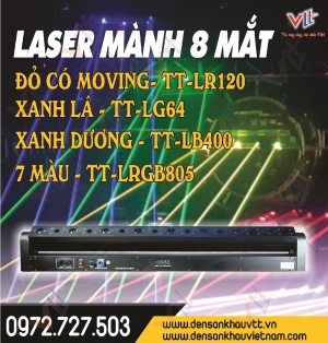 LASER MÀNH 8 MẮT