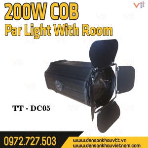 200W COB PAR LIGHT WITH ROOM