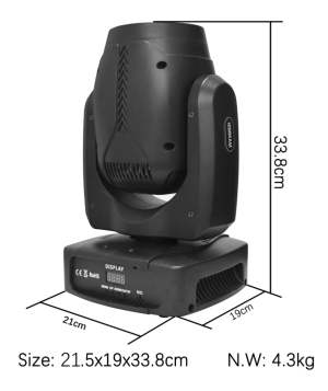 BEAM MOVING HEAD 128 - TT MV46